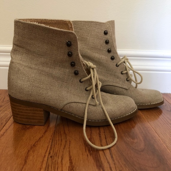 Frime Lace Up Ankle Boots Size 6 - Picture 1 of 6